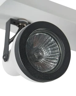 2 lys-spotlight BARO Justerbar Metal Hvid