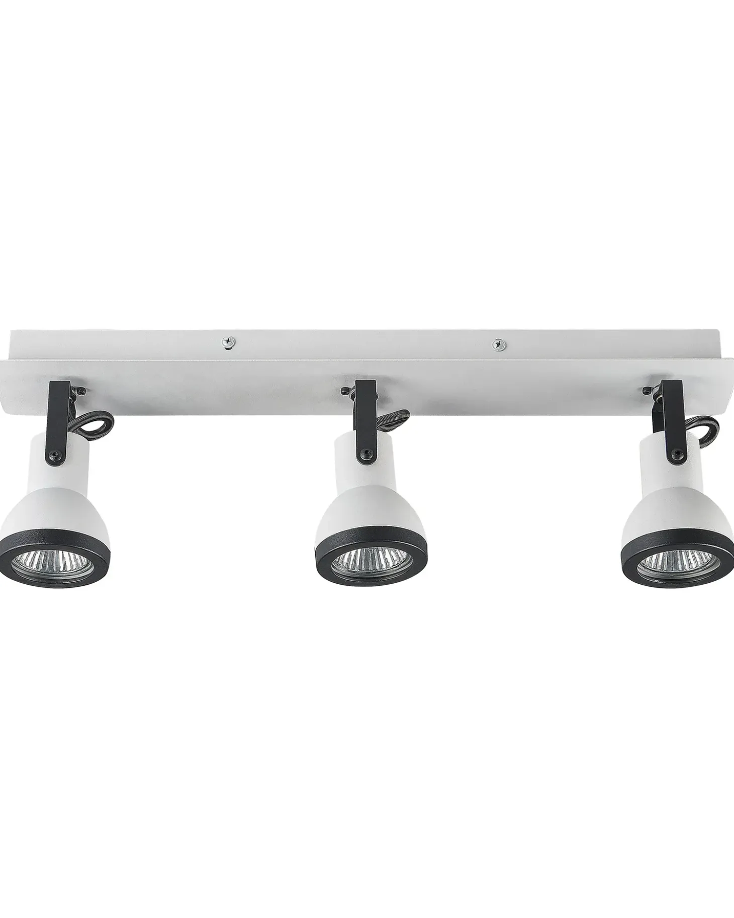 3 lys-spotlight BARO Justerbar Metal Hvid