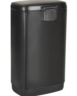 Affaldsbeholder med pedal 30 L ECOCOLLECT Metal Sort