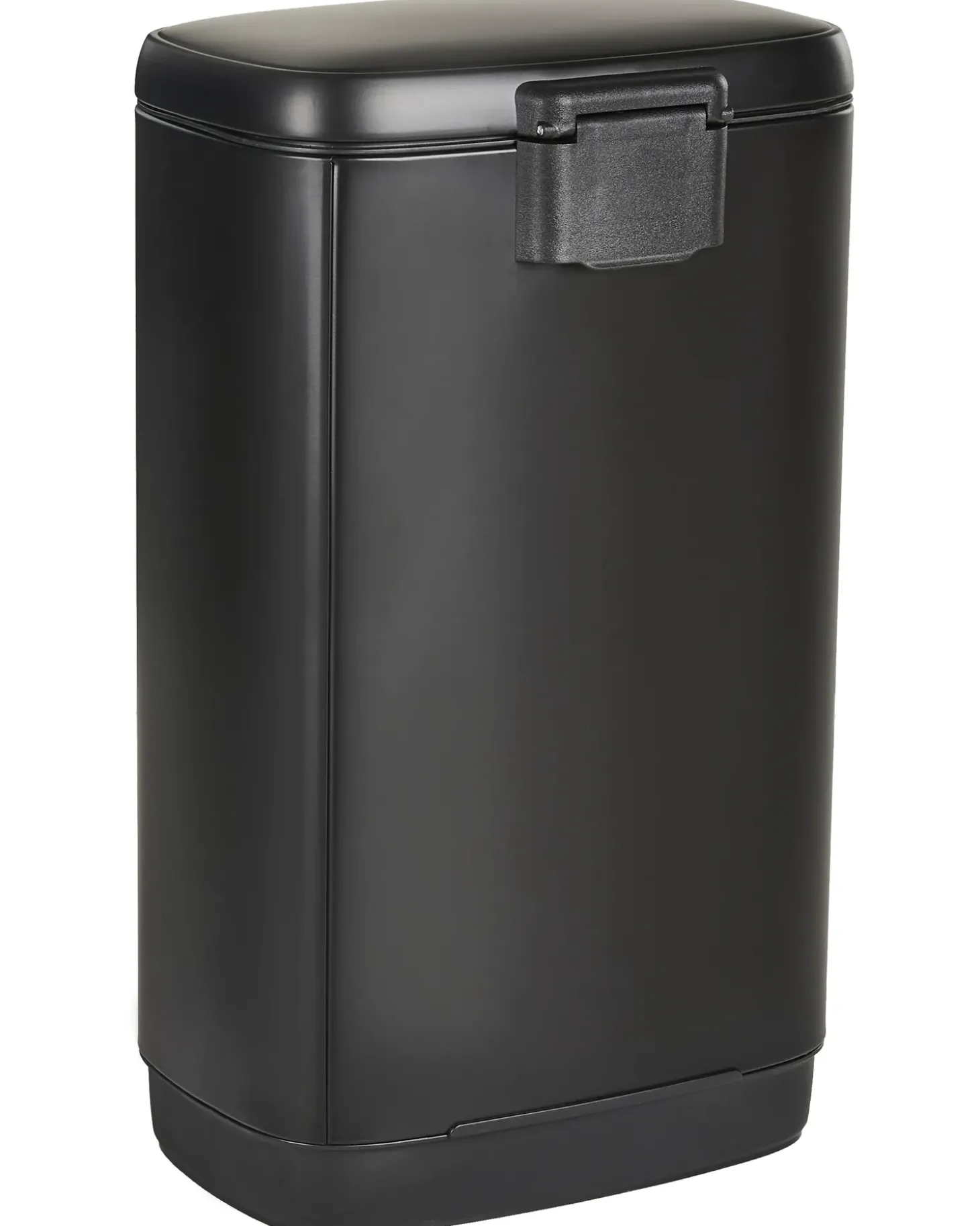 Affaldsbeholder med pedal 30 L ECOCOLLECT Metal Sort