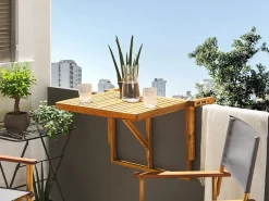 Altanbord UDINE 70 cm 69 cm Akacietræ Brun