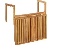 Altanbord UDINE 70 cm 69 cm Akacietræ Brun
