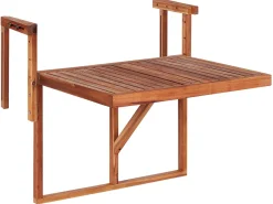 Altanbord UDINE 70 cm 69 cm Akacietræ Brun