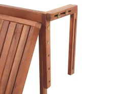 Altanbord UDINE 70 cm 69 cm Akacietræ Brun