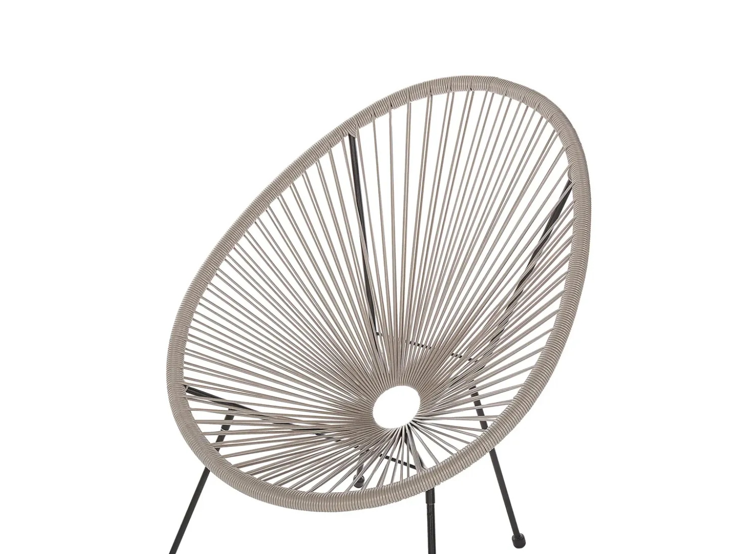 Altansæt ACAPULCO II PE-rattan Lysegrå