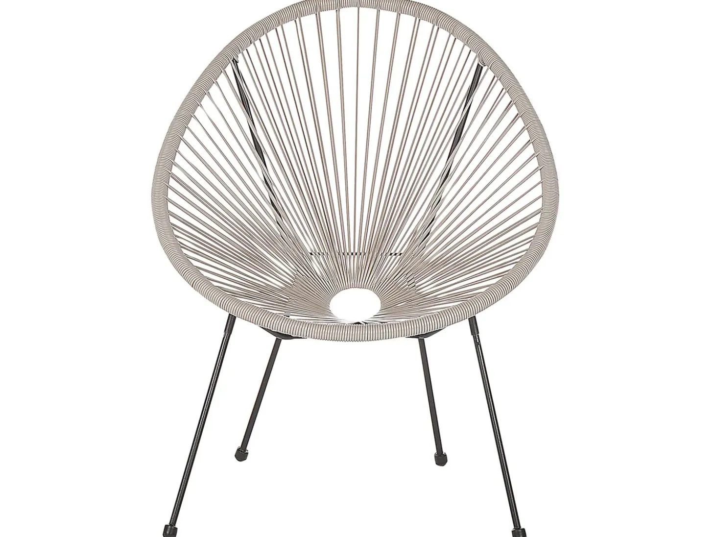 Altansæt ACAPULCO II PE-rattan Lysegrå