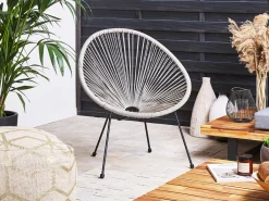 Altansæt ACAPULCO II PE-rattan Lysegrå