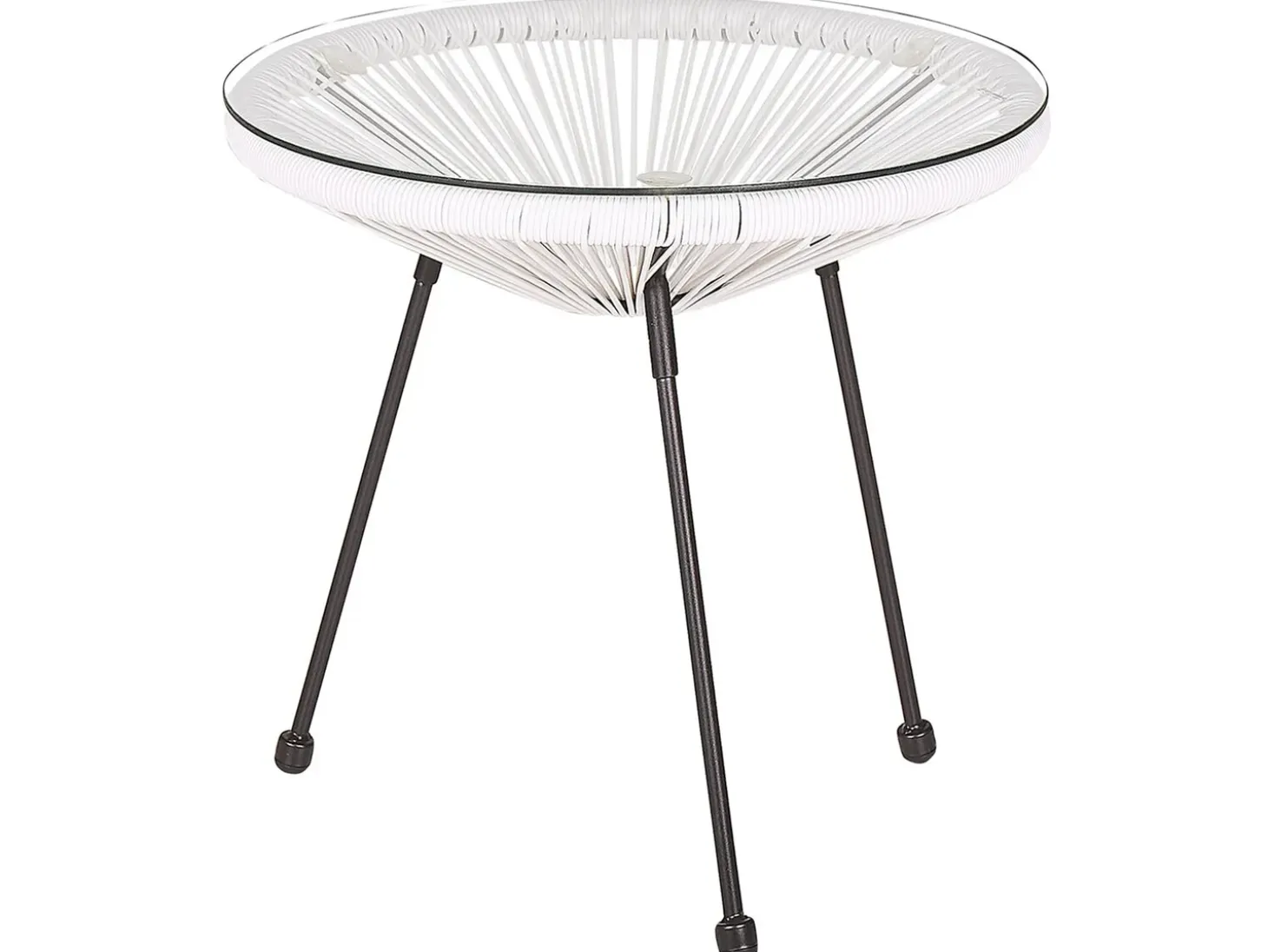 Altansæt ACAPULCO II PE-rattan Hvid