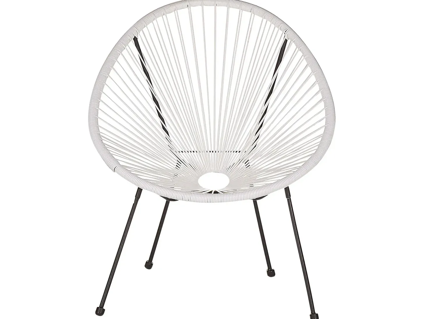 Altansæt ACAPULCO II PE-rattan Hvid