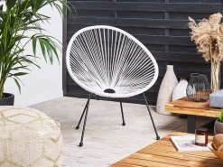 Altansæt ACAPULCO II PE-rattan Hvid