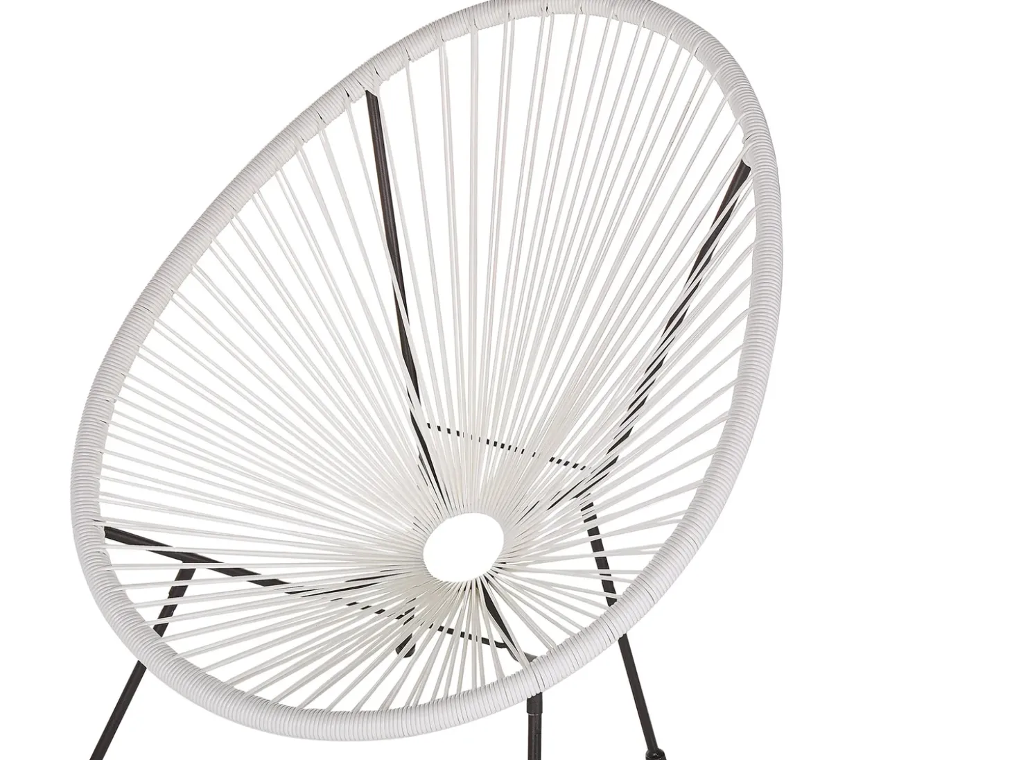 Altansæt ACAPULCO II PE-rattan Hvid