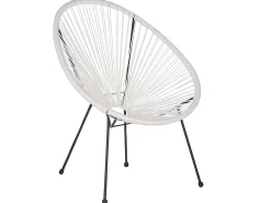 Altansæt ACAPULCO II PE-rattan Hvid