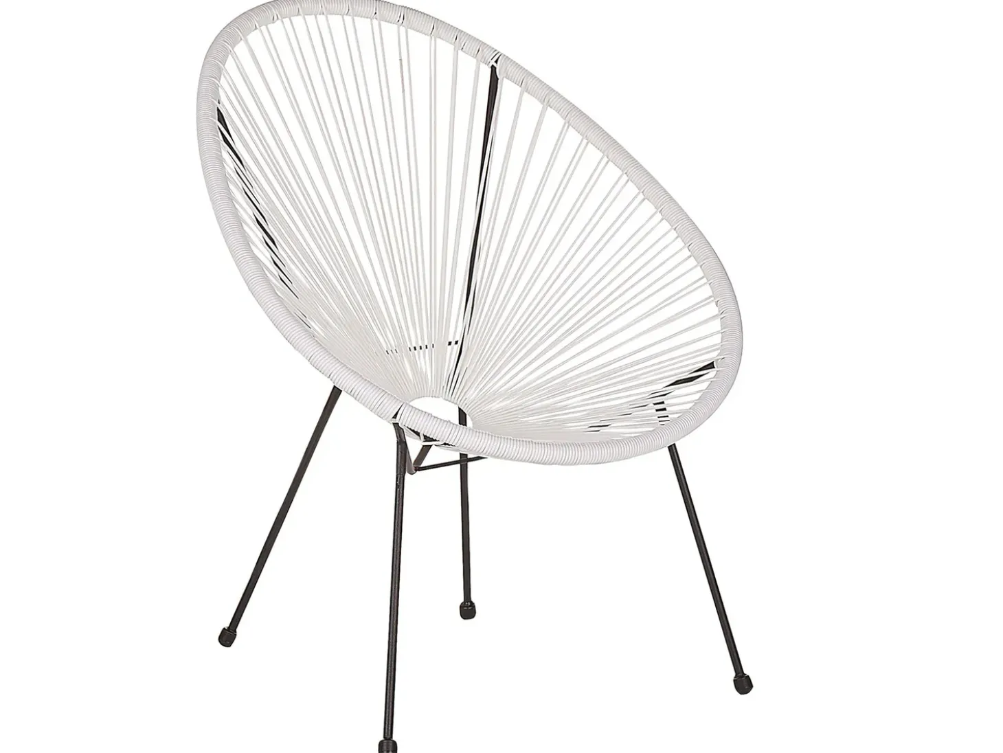 Altansæt ACAPULCO II PE-rattan Hvid