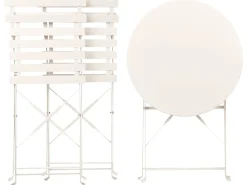 Altansæt FIORI Metal Cremehvid