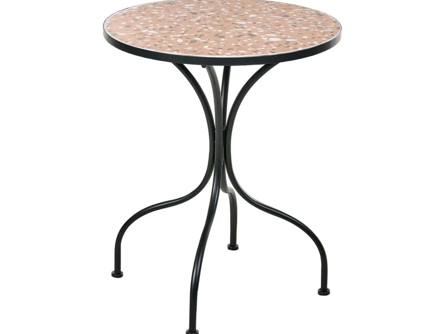 Altansæt Foldbar ADRANO Metal Sort