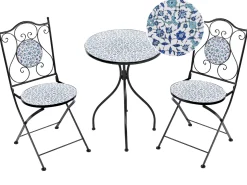 Altansæt Foldbar CHAPECO Metal Sort