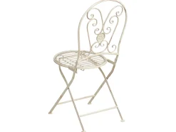 Altansæt Foldbar COGGIA Metal Lys Beige