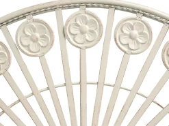 Altansæt Foldbar COGGIA Metal Lys Beige