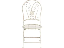 Altansæt Foldbar COGGIA Metal Lys Beige