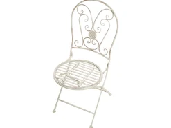 Altansæt Foldbar COGGIA Metal Lys Beige