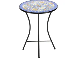 Altansæt Foldbar CORIANO Metal Sort