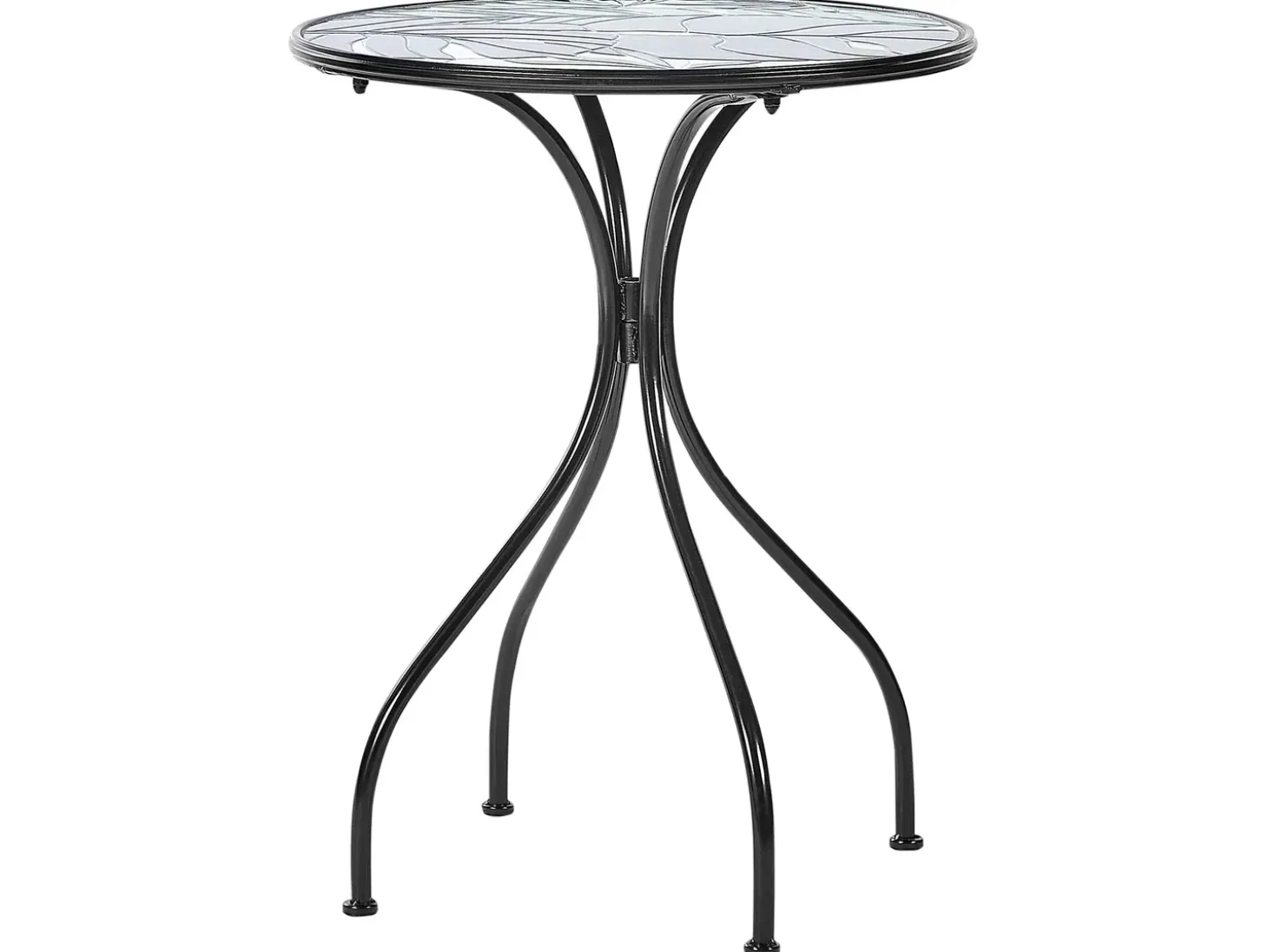 Altansæt Foldbar COZZANA Metal Sort