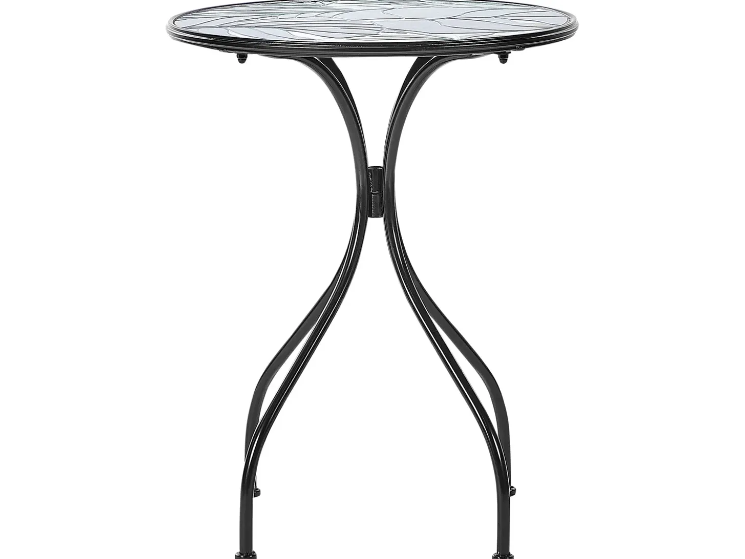 Altansæt Foldbar COZZANA Metal Sort