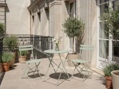 Altansæt Foldbar FIORI Metal Grå