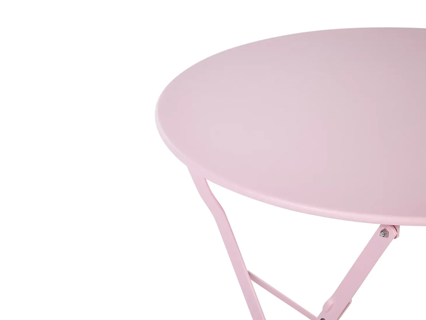 Altansæt Foldbar FIORI Metal Pastellrosa