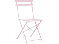 Altansæt Foldbar FIORI Metal Pastellrosa