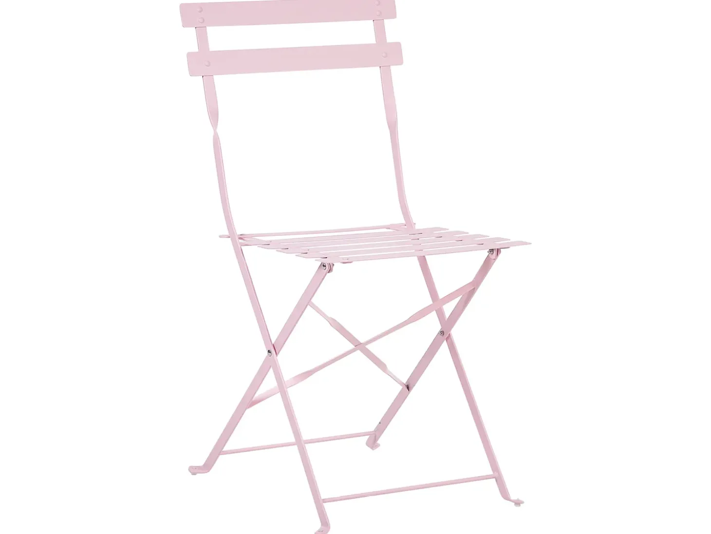 Altansæt Foldbar FIORI Metal Pastellrosa