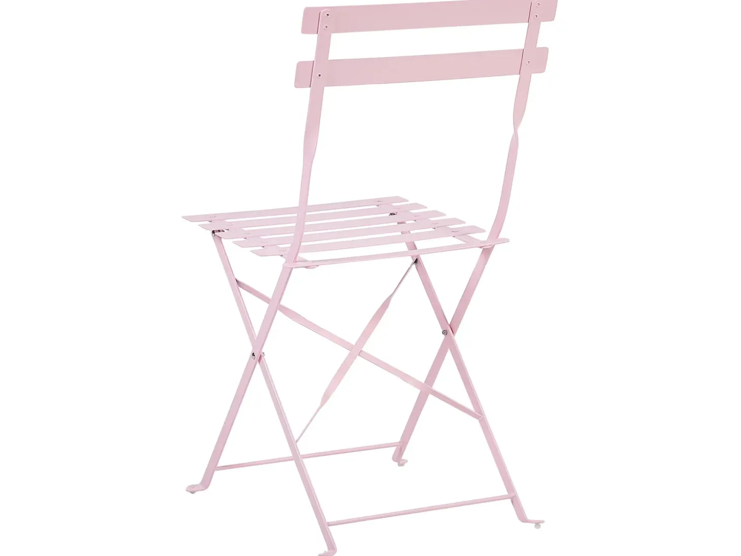 Altansæt Foldbar FIORI Metal Pastellrosa