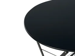 Altansæt Foldbar FIORI Metal Sort