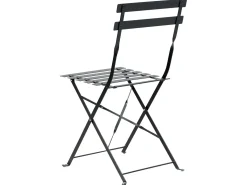 Altansæt Foldbar FIORI Metal Sort