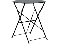Altansæt Foldbar FIORI Metal Sort