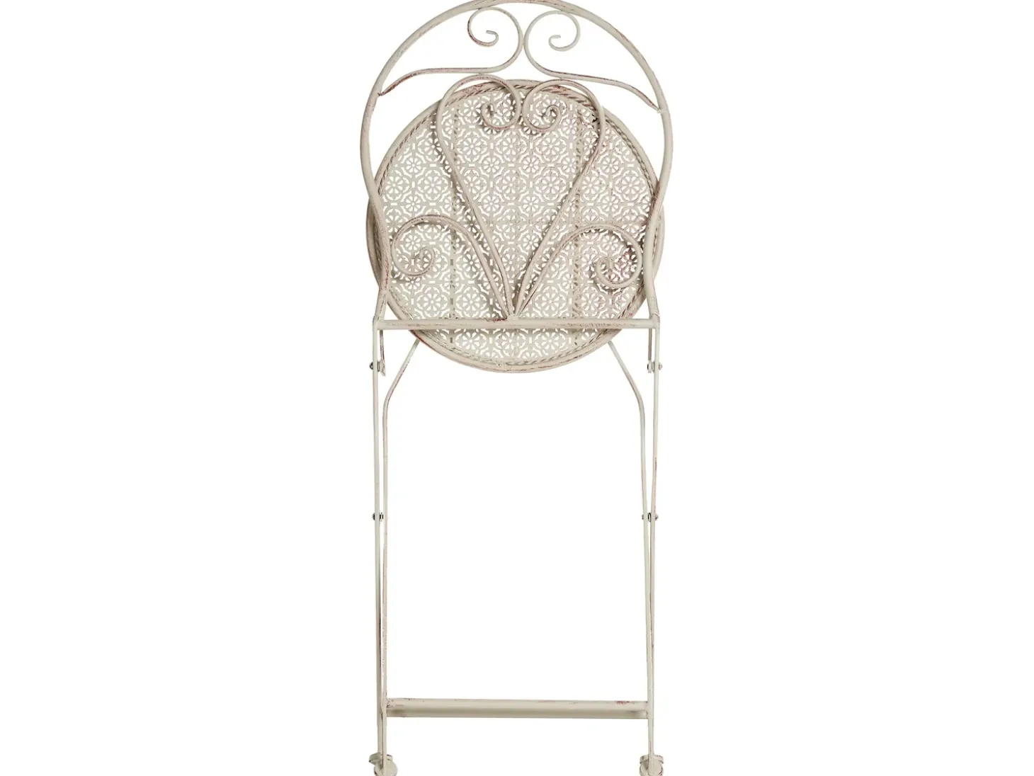 Altansæt Foldbar FOLELLI Metal Lys Beige