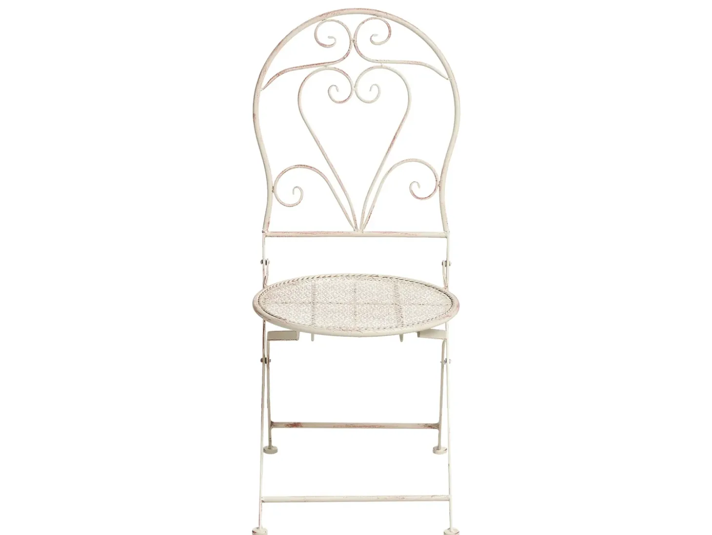 Altansæt Foldbar FOLELLI Metal Lys Beige