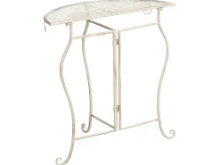 Altansæt Foldbar FOLELLI Metal Lys Beige