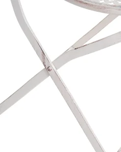 Altansæt Foldbar PAVIA Metal Cremehvid