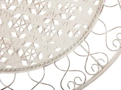 Altansæt Foldbar TRIESTE Metal Lys Beige