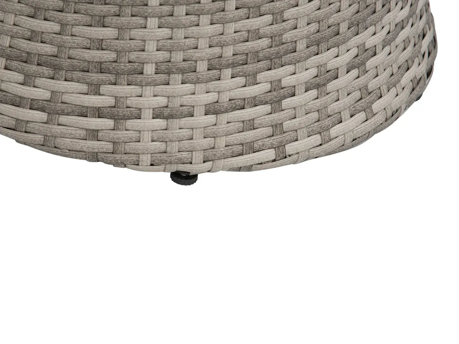 Altansæt med puder CAPRI PE-rattan Grå