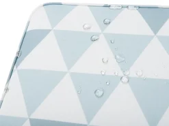 Altansæt med puder Foldbar FIJI Akacietræ Blå