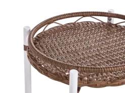 Altansæt med puder LEVICO Metal Hvid