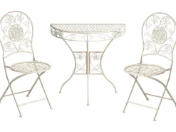 Altansæt YAVIZA Metal Lys Beige