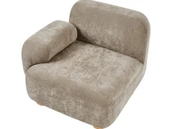 AMLI 2 personers Modulsofa Beige med fodskammel