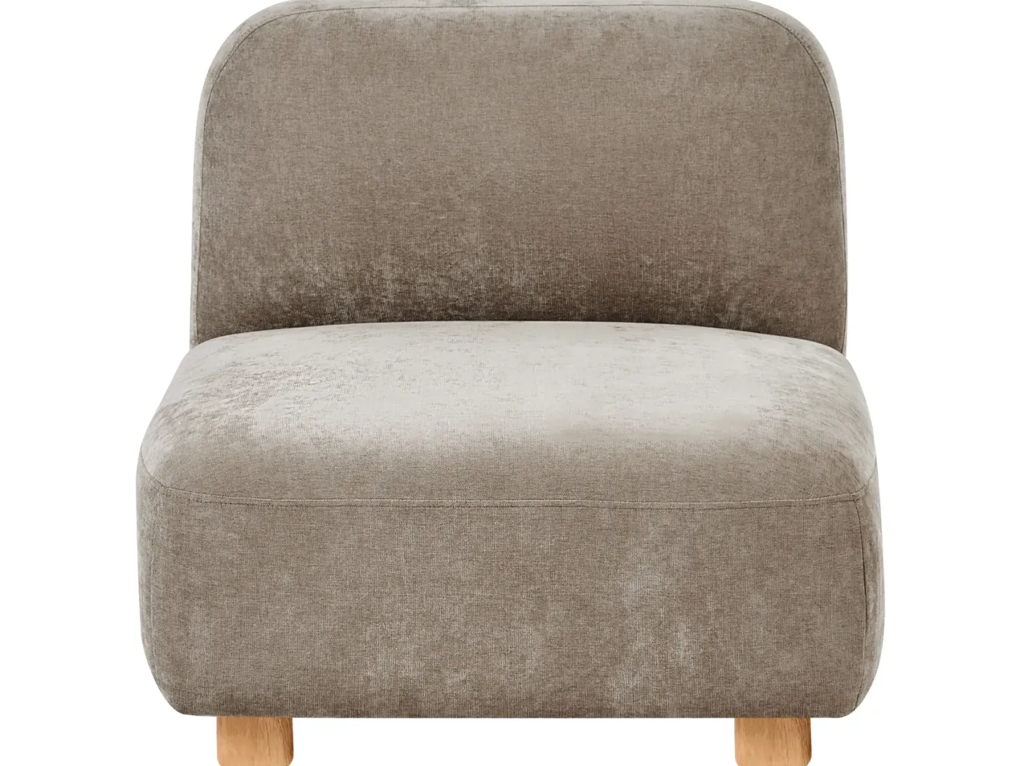 AMLI 3 personers Modulsofa Beige med fodskammel