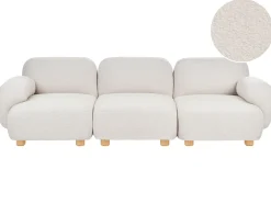 AMLI 3 personers Modulsofa Cremehvid Boucle