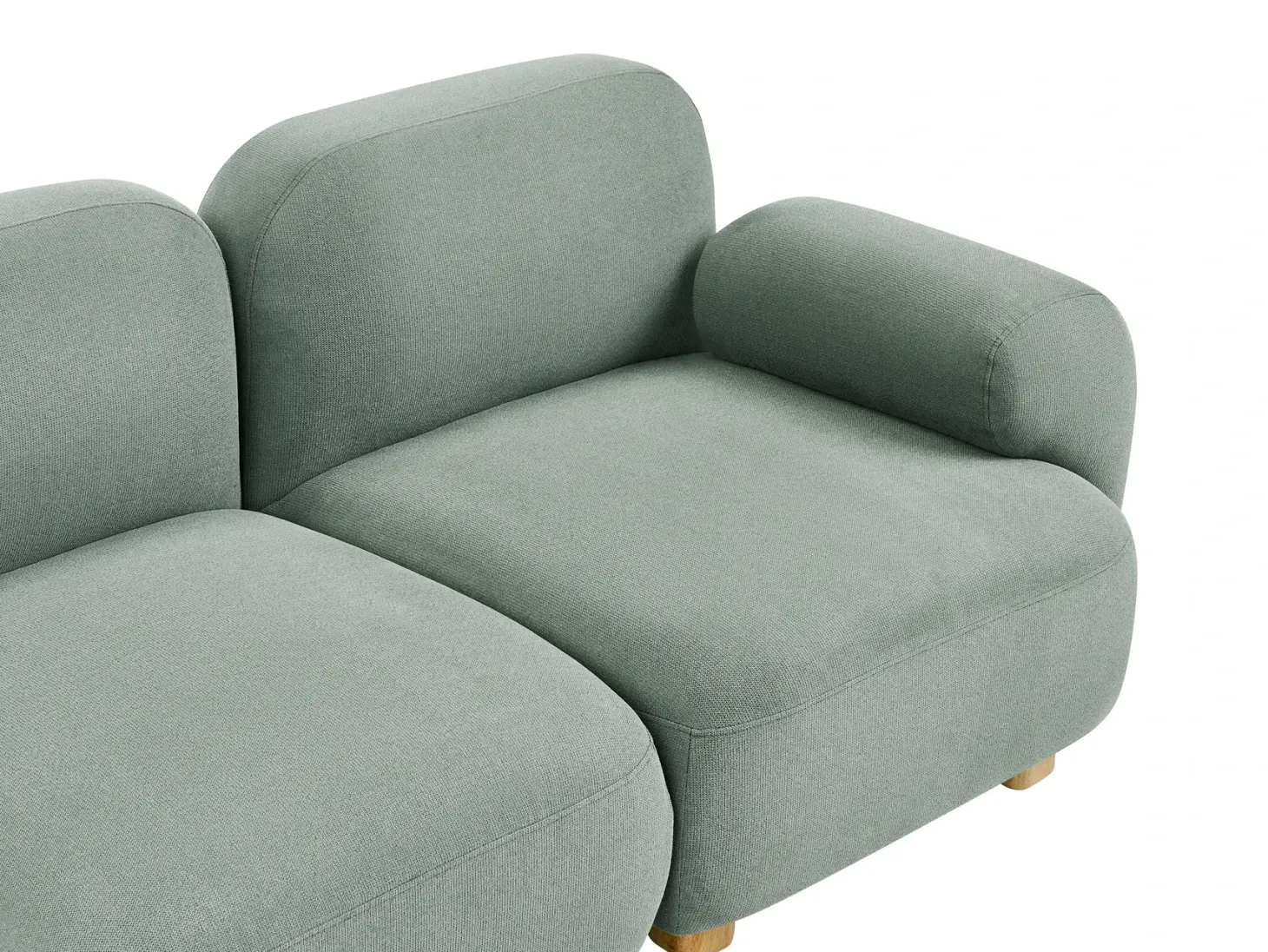 AMLI 2 personers Modulsofa Lysegrøn
