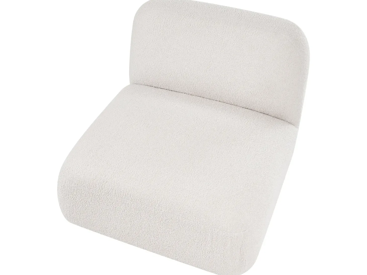 AMLI Stol Modul Cremehvid Boucle