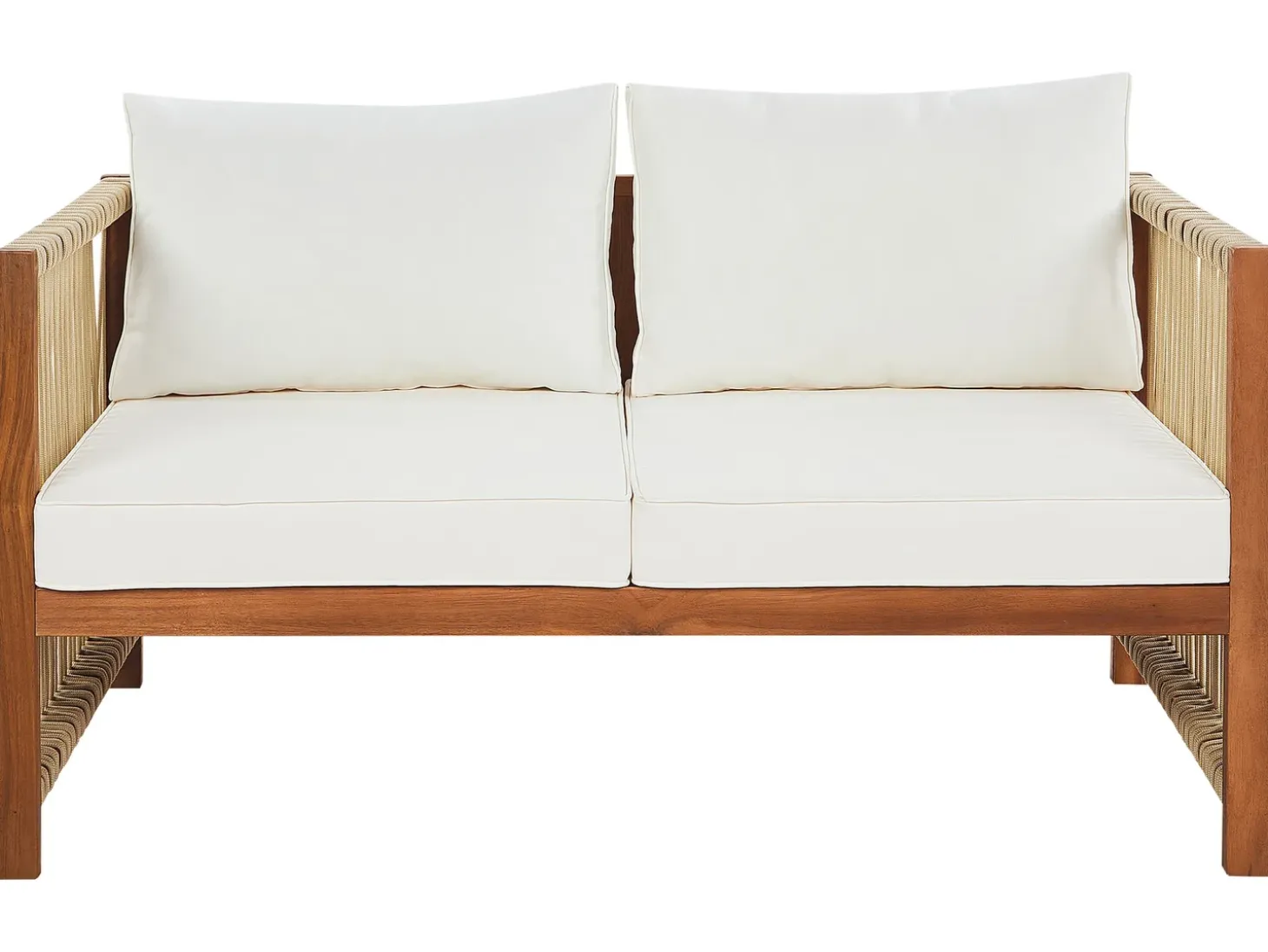 ANTRIA 4 personers Loungesæt med bord Beige Akacietræ